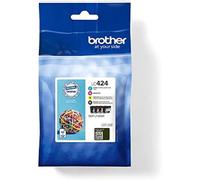 JEXNOVASHOP-Encre frère lc424val Pack Noir Cyan Magenta Jaune