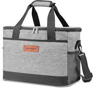 JEXNOVASHOP-Grand Sac Isotherme Repas 33 L Glacière Isotherme Sac Réfrigéré Pratique Imperméable pour Hommes Femmes Pique-Nique Camping Plage Voyage