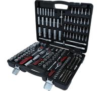 JEXNOVASHOP-KS Tools 917.0795 - Caisse à Outils Complète en Coffret Douille de 1/4"", 3/8"" et 1/2"" - Outillage Mécanique, Clés Torx et Accessoires de la Gamme Ultimate Très Robuste - 195 Pièces