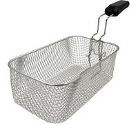JEXNOVASHOP-Lacor - R69135A - Panier à friteuse Ergo, acier inoxydable 18/10, 23,5 x 14 x 8,5 cm, Usage professionnel, Durabilité et résistance