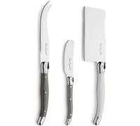 Jexnovashop-Laguiole / Couteaux De Fromage / Ensemble De 3 / Acier Inoxydable Durci 13/0 / Coffret Cadeau