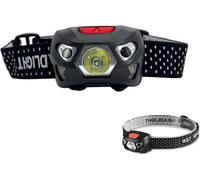 Jexnovashop-Lampe Frontale Led, Lampe Frontale Led Ultra Puissante, Lampe Frontale Puissante, Lampe Frontale Pile, Camping Accessoires, Pour Pêche, Course, Camping, Noir