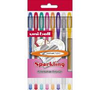 Jexnovashop-Pack Rotulador Uni Ball Signo Sparkling 8 Uds