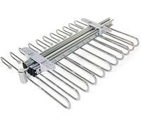 JEXNOVASHOP-Porte-pantalons extractible pour armoire, range-pantalon coulissant pour 11 pantalons, acier chromé 7086411