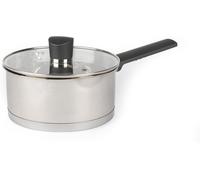 Jexnovashop-Rh01163eu Excellence Collection 18 Cm Casserole Avec Couvercle En Verre, Acier Inoxydable, Finition Miroir Polie, Compatible Plaques À Induction, Passe Au Lave-Vaisselle