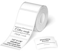 Jexnovashop-Ruban Adhésif Thermique Pour B21/B1/B3s, Imperméable, Résistant À L'huile Et Indéchirable, Étiquettes Autocollantes Adaptées 1.57 * 1.18 (40 * 30mm), 230 Par Rouleau