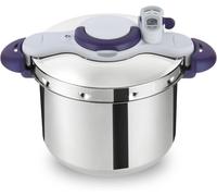 Jexnovashop-Seb Clipsominut¿ Perfect Cocotte-Minute 9 L, Autocuiseur Induction, Facile À Utiliser, Minuteur, Livre 100 Recettes Inclus, Fabriqué En France, Violet P4624900