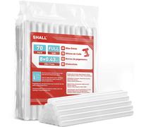 Jexnovashop-Shall Bâtons De Colle Chaude Pleine Taille,11mm X 200 Mm, Paquet De 70 Bâtons De Pistolet À Colle Chaude Transparents Pour La Décoration De Festival De Réparation Bricolage