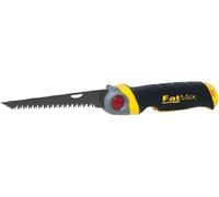 JEXNOVASHOP-Stanley Fmht0-20559 Scie pour Usage Général Gamme Fatmax - Découpe du Plâtre - 8 dents/Pouce - denture Triple Biseaux - 3 Angles de Blocage - Système de Verrouillage - Poignée Bi matière