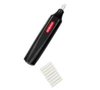 Jexnovashop-Stylo Gomme À Piles, Comprend 8 Gommes De Rechange, Convient Aux Crayons Graphite, De Couleur Et Pastel, Qualité Professionnelle, 2301931, Noir