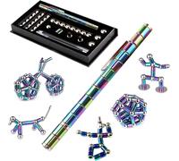 JEXNOVASHOP-Stylo MagnéTique, Fidget Pen, Stylo Personnalisé Modulaire, Gadget Insolite Utile, Cadeaux Pour Hommes, Femmes Ou Adolescent, Cadeau Ado GarçOn, Cadeau Noel Homme