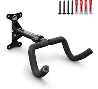 JEXNOVASHOP-Support mural pour vélo I Support pour vélo - angle et distance du mur réglables, pliable, VTT, vélo de route - rembourrage extra souple