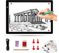 JEXNOVASHOP-Table lumineuse A4, plaque lumineuse magnétique ultra fine, câble d'alimentation USB de type C, luminosité en continu à intensité variable pour dessin, peinture diamant, tatouage, radiogr