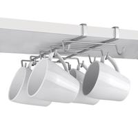 JEXNOVASHOP-tagère, porte-gobelet, revêtement polythermique, argenté, SpiderMug