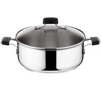 Jexnovashop-Tempra Inox Sauteuse 2 Anses 26 Cm + Couvercle 012895031826