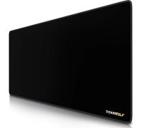 JEXNOVASHOP-TITANWOLF Tapis de Souris de Jeu XXL 900 x 400 mm Titanium Wolf XXL Tapis de Souris à Motif de Loup Taille XL Améliore la précision et la Vitesse pour Souris et Clavier Roccat Razer Logit