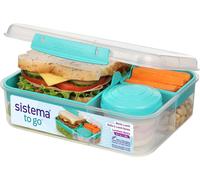JEXNOVASHOP-TO GO Boîte Bento Boîte repas compartiment 1,65 L lunch box enfant Sarcelle