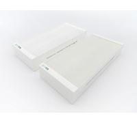 JEXNOVASHOP-TOP FILTRE - Lot de 2 Filtres G4 & M5 VMC Double Flux UNELVENT Domeo 210/210 FL ¿ 275x125x48 mm - Purification de l¿Air