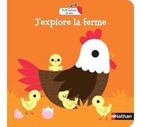 J'explore la ferme - Livre d'éveil à flaps - Dès 18 mois