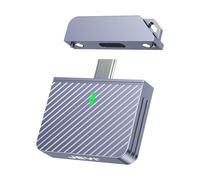 JEYI Boîtier M2 NVMe 2230, Adaptateur SSD Externe sans Fil USB C 3.2 Gen 2 10 Gbit/s M.2 NVMe NVME PCI-E M-Key, 2 to Max, Prend en Charge UASP Trim - i9 Zebra 2230C