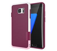 Jeylly Coque Galaxy S7 Edge, [3] de Couleur Fin Hybride Impact Robuste en TPU Souple et PC Dur Bumper de Protection Antichoc antidérapant Coque pour Samsung Galaxy S7 Edge S VII Edge G935