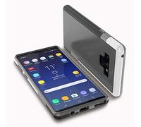 Jeylly Coque pour Galaxy Note 9, Coque de Protection Ultra Fine en Une Seule, Prise en Main Facile, Coque de Protection Antichoc Robuste pour Samsung Galaxy Note 9 (6,4") Gris Clair