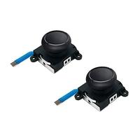 Jeylly Original Kit de réparation de joystick analogique 3D gauche/droite avec 4 vis en Y pour manette Nintendo Switch Joycon et console Switch Lite