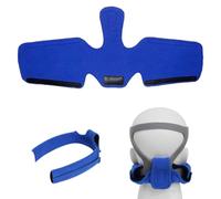 JEYORZY 1 pcs Coussinet cervical CPAP, Coussinet cervical CPAP, CPAP Protège-nuque CPAP Masque Couvre-chef Housses de Sangle Coussinet Cervical CPAP Taille Universelle pour un Sommeil Réparateur, bleu