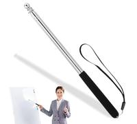 JEYORZY 1 Pcs Pointeurs Télescopiques pour Enseignant, Mini Stylo d'enseignement Facile à Utiliser, pour les Présentations et les Tableaux Blancs, Pointeur de Doigt Rétractable, pour Enseignants