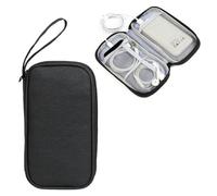 JEYORZY 1 Pcs Sac Câble Multifonctionnel, Cable Management Cubes, Sac Câble Portable Étanche, Antichoc Anti Humide Rangement, pour Carte SD, Chargeur, Adaptateurs, Cartes Mémoire, Objets Quotidiens