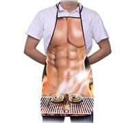 JEYORZY 1 Pcs Tablier Cuisine Homme Humoristique Tablier Créatif BBQ Cuisine Tabliers de Cuisine Homme Humour Réglable Party Pour Humoristique Anniversaire Party Tablier Adulte Cadeau Pour Les Hommes