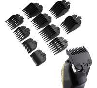 JEYORZY 10 Pièces Peignes de guidage de tondeuse à cheveux, Tondeuse à Cheveux Limite Peigne, Peignes pour Sabot Cheveux, Guide ensemble peigne wahl, Accessoires tondeuse à cheveux, Hair clipper guard