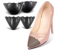 JEYORZY 2 paires gros orteil, coussinets de remplissage d'orteils coussinets de remplissage d'orteils réglables coussinets de remplissage de chaussures avant, pour réducteur de taille de chaussures