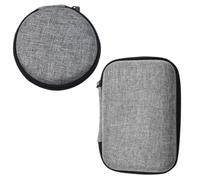 JEYORZY 2 pcs Étui Disque Dur Externe, Sac électronique Organisateur de Sac de câble de Voyage Universel, pour Accessoires électroniques Sac Organisateur de Voyage, pour Accessoires câble de Charge