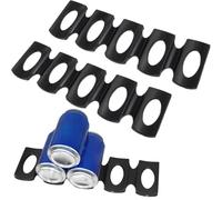 JEYORZY 2 pcs porte-bouteilles, Porte Bouteille Vin, Range Bouteille Frigo, Rangement Bouteille Frigo, Support Bouteille Vin, porte-bouteilles pliable, aide à l'empilage réfrigérateur, Étagère à Vin