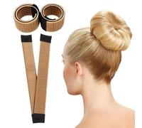 JEYORZY 2 Pièces Chignon Magique, Chignon Bun Maker Set, Accessoires de Coiffure, French Twist Bun Maker pour Filles Femmes-Lumière
