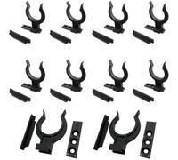 JEYORZY 20pcs clips pour plinthes de cuisine, Clip de Fixation Pied Meuble, clips pour plinthe de cuisine, support de plinthe de salle de bain pour pieds de cuisine de 32 à 36 mm, pour Plinthe Cuisine