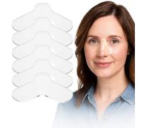 JEYORZY 6 pcs Coussinets En Gel Pour Masque Cpap, Coussin Nasal En Silicone, Coussinets Nasaux, Protecteur de Nez Masque, Accessoires De Remplacement Pour Appareil Respiratoire Pour Protection Facial