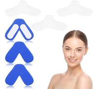 JEYORZY 6 pcs Coussinets En Gel Pour Masque Cpap, Coussinets Nasaux pour masque CPAP, Protecteur de Nez pour Masque, Accessoires De Remplacement Pour Appareil Respiratoire Pour Protection Facial