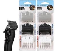 JEYORZY 6 pcs Peignes pour Tondeuse à Cheveux, Peignes de guidage de tondeuse à cheveux,Guide ensemble peigne pour wahl,Accessoires tondeuse à cheveux,Hair clipper guard, Compatible avec les Tondeuses