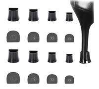 JEYORZY 8 Paires Protège Talon, protege Talon Chaussure Femme, Embout Talon Femme, Protège-Talons Coussinet Talon Chaussure pour Mariages à Talons Hauts Activités De Plein Air Marche Facile, noir