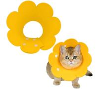 JEYORZY colerette Chat Anti lechage Anti grattage,Collerette Chat Collier Anti Morsure Collier de Protection, Colliers pour Animaux de Compagnie Collier Anti-Lick Chat pour Chats Chiots(M)