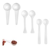 JEYORZY Lot De 6 Cuillere Doseuse Gramme,CuillèRe Doseuse Ensemble D'outils de Mesure,pour Le Café Lessive en Poudre Doseur de Protéines pour Chef,Maison,La Pâtisserie,Cuisine,Café(1g,3g,5g)