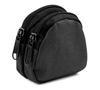 JEYORZY Sacoche Ceinture Homme, Pochette Molle EDC, Poche Molle Tactique, Micro Pochette Ceinture Homme, Mini Pochette Tactique EDC, pour Chasse Randonnée Pochette de Rangement en Plein air(Noir)