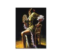 JEYUAN Peintures Sur Toile 40 * 60cm Senza Cornice Fabian Perez Flamenco Poster Soggiorno Camera da letto Pittura Opera d'arte