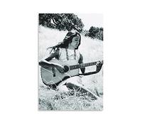 JEYUAN Toile Oeuvre Peinture 60 * 90cm Senza Cornice Joan Baez stampa dipinti per soggiorno camera da letto decorazione