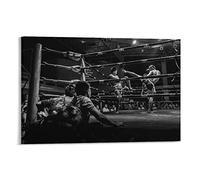 JEYUAN Toile Oeuvre Peinture 60 * 90cm Senza Cornice Muay Thai Mma Boxe Taekwondo Muay Thai Fight Poster Soggiorno Camera da letto Pittura Opera d'arte