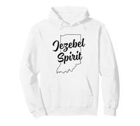 Jezebel Spirit : Point Bleu Amusant de l'Indiana Pride dans Un état Rouge Sweat à Capuche