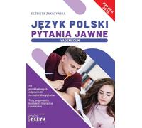 Język Polski Questions Vademecum matura 2025 - Elżbieta Zakrzyńska (Bildungshilfen für Gymnasium, Technikum auf Polnisch)