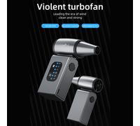 JF-1 Violent Blower Mini Turbo Jet Fan Handheld Brushless Motor 130,000 RPM Wind Speed 52m/s 3 Speed Industrial Duct Fan for Phone Computer Dedusting Mainboard Cooling Repair Tool (ventilateur de cond